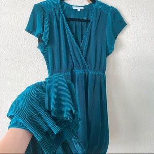 Baltic Born Athena Jade pleated Maxi dress size S